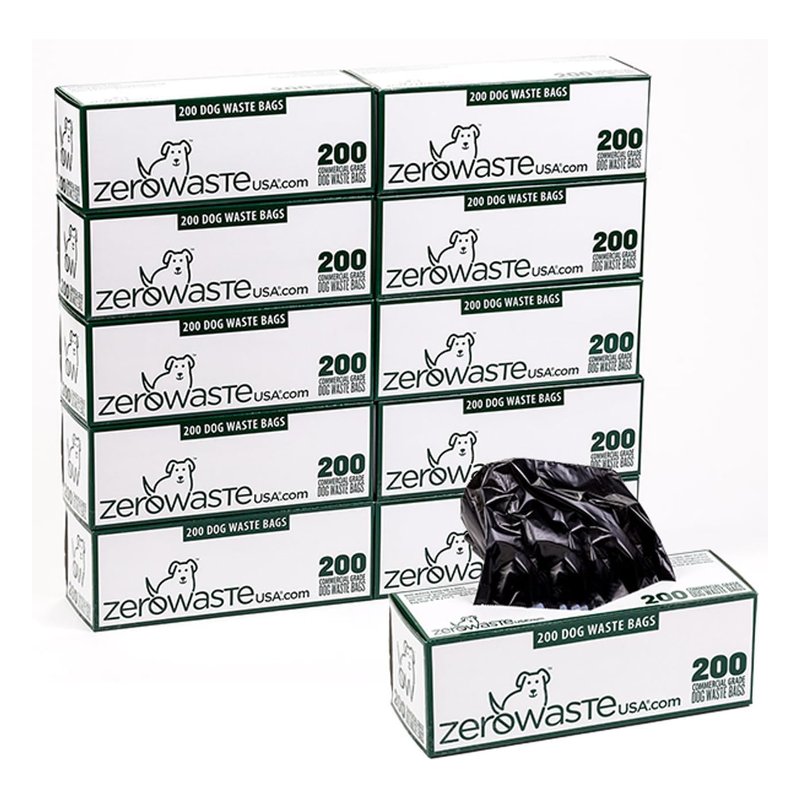10 rolls of 200 dog-waste bags